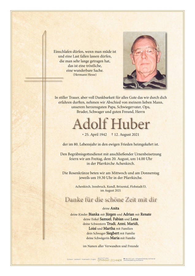 Adolf Huber